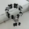 Pulsera al por mayor de punto Bestie Femenina Verano Dopamina Vidrio Mariposa Pulsera Joyería de alta gama Regalo