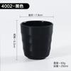 Vaso de agua de plástico de melamina de color para restaurante, catering, té, hotel, olla caliente, comercial, para el hogar, anti-escaldaduras, resistente a caídas.