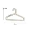 Perchas de Plástico Antideslizantes, Versión Engrosada, Perchas Bajisi, Perchas para Ropa para Dormitorio y Uso en el Hogar, Perchas que No Dejan Marca, Adecuadas para Ropa Seca y Húmeda