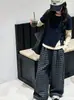 Conjunto de otoño para niña, conjunto de dos piezas de otoño para niña mayor, camiseta de manga larga, conjunto de dos piezas de pantalones a cuadros de otoño para estudiante de secundaria