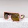 Gafas de sol de una pieza estilo europeo y americano transfronterizas Luo Yijia Lw40122I Mismo estilo que Xiaohongshu Montura cuadrada grande de moda Gafas de sol de moda