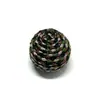 Venda Quente 23mm Colorido Perfurado Brinquedos para Gatos Resistentes ao Desgaste e Arranhões Chaveiro com Contas DIY Brincos Corrente de Bolsa Acessórios de Joias