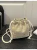 Bolso Cubo Estilo Nuevo, Bolso Bandolera para Hombro, Bolso Tejido Simple Casual de Moda Primavera y Verano, Bolso Pequeño de Vacaciones 2026