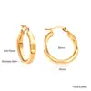 Pendientes Clásicos Europeos y Americanos en Forma de C Transfronterizos, Pendientes Metálicos Creativos de Estilo Fresco de Moda Personalizados, Pendientes de Acero Inoxidable para Mujer
