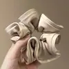 Goma para el pelo con lazo dulce para niñas, elegante goma de encaje para coletas bajas y peinados de moño