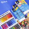 Juego de pintura gouache Monmate 6ml paquete de materiales para institución de capacitación 24 colores herramienta gouache para niños pintura gouache