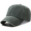 Gorra de mujer primavera y verano estilo coreano Retro visera curva gorra de pico visera ligera color liso gorra de béisbol gorra lavada para pareja hombres
