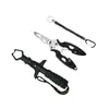 Conjunto Multifuncional de Alicates para Pesca de Micro-isca, Cortador Leve de Anzol e Linha de Pesca, Alicate de Pesca de Bico Curvo, Cortador de Iscas, Alicate de Pesca