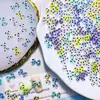 Accesorios para Uñas con Lazo Transparente Transfronterizos, Estilo Lujo Ligero con Lunares 3D, Decoraciones Pequeñas de Lazo de Resina para Uñas Wearables