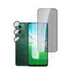 Adecuado para Película Templada de Privacidad con Serigrafía Transparente Oppok13X K13Turbopro Ojo de Águila Metálico Película de Lente Transparente