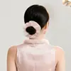 Goma de encaje para el pelo para mujer, Nueva moda de tela Otoño e Invierno, Elegante goma para moño, Diadema de encaje personalizada