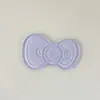 Lindo Acrílico de Gelatina Transparente Accesorios de Gato Kt con Lazo Material Hecho a Mano para Tocado Pasador Funda de Teléfono Móvil