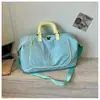Bolsa de viaje portátil de gran capacidad, bolsa deportiva y de fitness para hombro y cruzado, organizador de equipaje unisex elegante para viajes cortos y de negocios