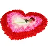 Arreglo Romántico de Pétalos de Flores Artificiales Simuladas, Decoración de Habitación de Boda, Dispersión de Flores DIY Pétalos de Rosa