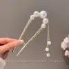 2024 Nuevo Estilo Chino Horquilla en Forma de U para Mujer Horquilla de Estilo Antiguo Tocado de Flor Accesorios para el Cabello de Alta Gama Elegantes