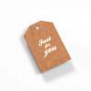 Embalagem de presente Spot Papel Kraft Etiqueta de elevador Etiqueta Mensagem Decoração de presente de panificação Amazon