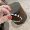 Novo Bracelete Calidoscópio de Trevo de Quatro Folhas para Mulheres, Bracelete de Prata de Alta Qualidade com Design de Nicho de Luxo Leve, Presente para Namorada