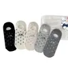 Calcetines Bajos de Verano Nuevos Lindos de Dibujos Animados Gatito para Mujer, Delgados Transpirables Versátiles Antideslizantes Invisibles
