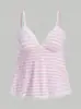 Camisole de renda falsa de duas peças de cor sólida para verão de mulheres da Amazon, peça externa fina, camada interna, regata sem costas