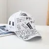 Gorra de Béisbol de Verano con Graffiti para Hombre, Gorra Hip-Hop Estampada Estilo Urbano Juvenil, Gorra Versátil Casual para Sombrear el Sol para Mujer