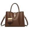 Bolsa de ombro feminina transfronteiriça, elegante e moderna, bolsa de mãe, bolsa de mão de alta capacidade, bolsa transversal para viagem