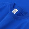 Camiseta de verano de algodón pesado de 210 g para hombre, azul Klein, azul zafiro americano, Joker de media manga holgada