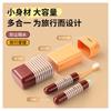 Escova de Dentes Dobrável Bubble Dog Escova de Dentes Portátil para Viagem Conjunto de Higiene Pessoal Essencial para Viagem de Negócios Artefato Essencial para Viagem Suprimentos de Hotel