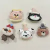 Acessórios de Animais de Desenho Animado de Tecido com Enchimento de Algodão Fofos, Roupas DIY, Sapatos, Meias, Acessórios, Lenços, Chapéus e Decorações
