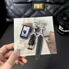 Adecuado para Huawei Band 10, correa cruzada adornada con diamantes, octava generación, pulsera de cuero de moda y versátil para niñas