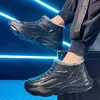 Zapatos de algodón para hombre de invierno transfronterizos, forrados de felpa, engrosados, cálidos, de caña alta, con cordones, casuales, para exteriores, para ir al trabajo, versátiles, zapatos de felpa para hombre