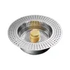 Tampão de Dreno de Pia de Cozinha Anti-Entupimento Anti-Odor Filtro Pop-Up Gadget
