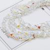 Trébol de cuatro hojas de la suerte Corazón Estrella Mariposa Colgante de cristal liso DIY Pulsera Collar Accesorios para colgar en el coche