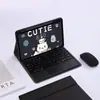 Adecuado para iPad Tablet Pro 11 pulgadas M4 Funda Protectora Teclado Bluetooth Táctil Retroiluminado Ranura para Lápiz Funda de Cuero Transfronterizo