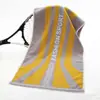 Toalla Deportiva Absorbente de Sudor 100% Algodón Badminton Fitness Toalla Larga para Colgar en el Cuello 40*110 Jacquard Tejido en Color Toalla Absorbente de Sudor para Mujer