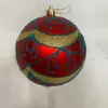 Bolas de Navidad Bolas Decoración Árbol de Navidad Bolas de Plástico Galvanizado Pintadas a Mano Adornos Colgantes Decoraciones Navideñas