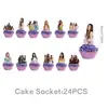 Amazon Katseye Grupo de Meninas Tema Festa de Aniversário Decoração Suprimentos Primeira Festa de Aniversário Utensílios de Mesa Faixa Bandeira