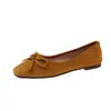 Zapatos de tacón bajo planos para mujer verano 2026 nuevo estilo para combinar con faldas otoño suela blanda zapatos de conducción franceses punta cuadrada zapatos de ballet Mary Jane