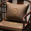 Nuevos cojines para sillas, cojines de asiento y cojines decorativos de secuoya estilo chino; cojines bordados para sillones y sillas de estilo oficial; Cojines de asiento de sofá de algodón y lino Dorothy