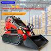 Skid steer loader canteiro de obras Jardim agrícola multi-funcional diesel roda skid steer loader apoio exportação
