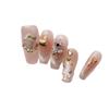 Japonés Mini Amor Metal Joyería para Arte de Uñas Pintura Conservación de Color Corazón Torcido Uña Diamante DIY Usar Armadura Accesorios
