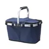 Canasta de Picnic para Exteriores con Bolsa Térmica Plegable Bolsa Aislante Portátil para Compras para Entrega de Almuerzo, Comida Rápida y Para Llevar Cesta Aislante Yc