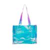 Fabricación de Fábrica Publicidad Marketing Nuevo Material Embalaje Universal Bolsa de Plástico de Mano Color Mágico Color Láser Bolsa de PVC Transparente
