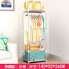 Perchero de suelo sencillo, perchero de hierro, perchero vertical de moda para dormitorio, perchero para pasillo, venta al por mayor