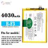 Adequado para Bateria de Celular Vivo Y91 Bbk Y93/Y95/Y90 Bateria de Grande Capacidade 4030Mah