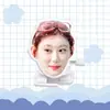 Robot de Viento de Acrílico Caminante de Itzy Hwang Yeji y Shin Yuna Figura de Merchandising de Celebridad Hecho a Medida Según Tu Imagen