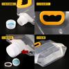 Bolsa de Embalaje para Cerveza Artesanal Portátil Transparente Bolsa para Líquido de Lavandería Bolsa para Grano Bolsa de Embalaje para Cerveza de Gran Diámetro