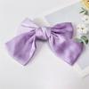 Pinza de Resorte Roja Diadema de Lazo Grande Horquilla para el Cabello Femenina Coreana Pinza Superior Horquilla Diadema Retro