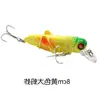 Venta al por mayor de fábrica Señuelo Cebo Duro Saltamontes Grande Insecto Cebo 8cm 9g Pesca de Agua Dulce Salada Señuelo Imitación Cebo Falso