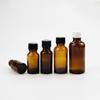 En Stock Botella de Aceite Esencial para Cuidado de la Piel Marrón de 25 ml Botella Dosificadora de Baquelita para Líquido Esencial Marrón de 60 ml