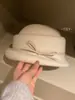 Chapéu de Lã Quente para Mulheres 2026 Novo Estilo Estilo Luxo Leve Chapéu Elegante Estilo Hepburn Boina Chapéu de Pescador Preto
